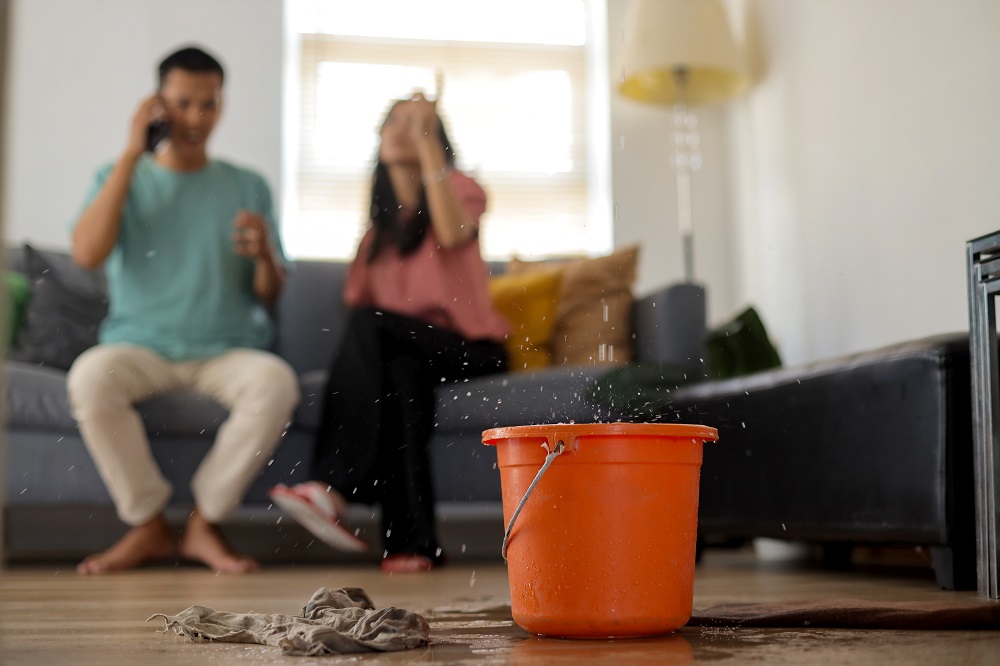 Wasserschaden in einer Wohnung