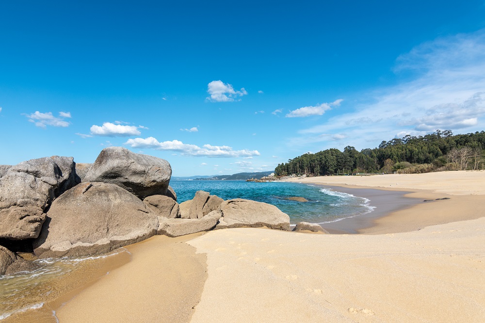 Strand in Galicien Reiseziele 2025