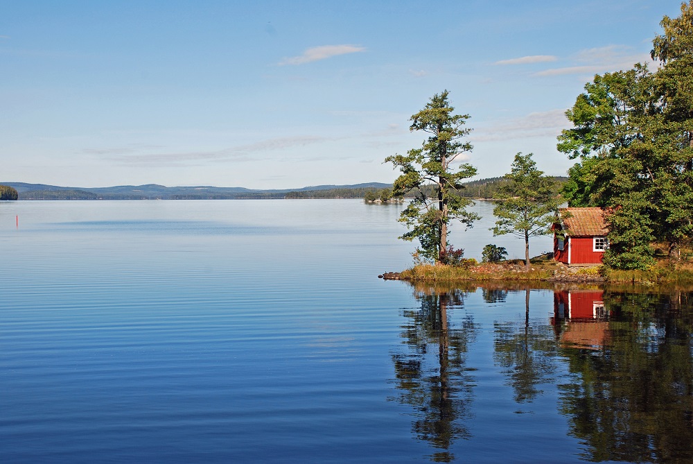 Haus am See in Schweden