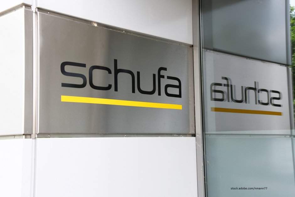 Schufa Firmenschild